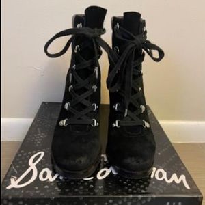 Ankle Booties - Sam Edelman Carolena Lace up Booties